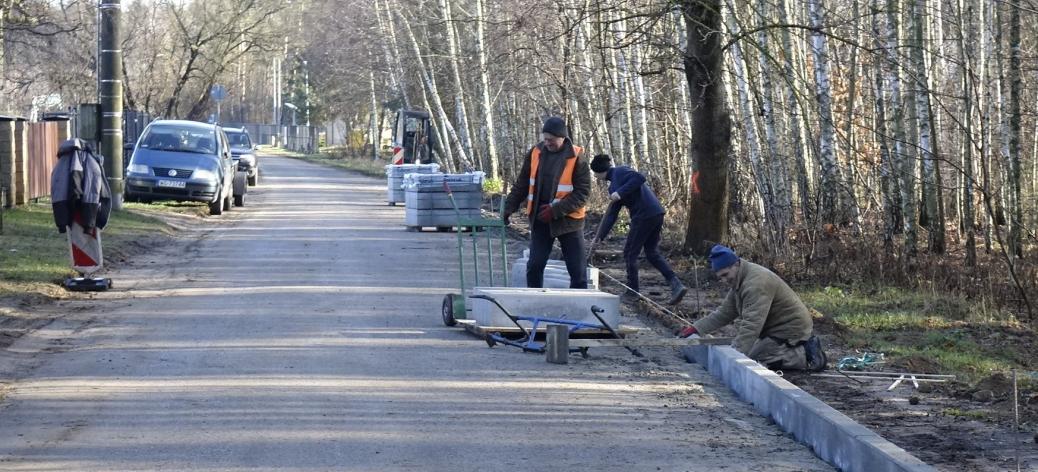 Prace drogowe na ul. Słowackiego.