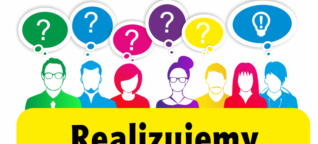  Kolorowa grafika z konturami siedmiu osób. Na górze herb Drzewicy i napis Granty Obywatelskie 2026. Na dole napis Realizujemy Twoje pomysły!