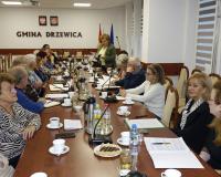 Posiedzenie komisji wspólnej Miejskiej Rady Seniorów w Drzewicy