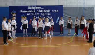 Występ artystyczny uczniów klasy pierwszej