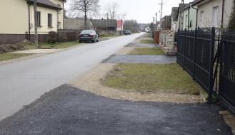 Nowe zjazdy na drodze gminnej w Zakościelu