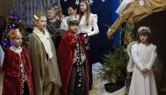 Jasełka w wykonaniu mieszkańców Strzyżowa