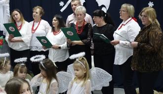 Świąteczny występ zespołu artystycznego KGW w Jelni