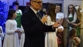 Głos zabiera Burmistrz Drzewicy Janusz Reszelewski