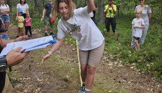 W konkurencji na taśmie slackline startuje Katarzyna Barul