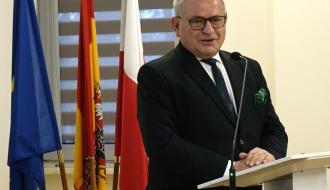 Okolicznościowe przemówienie I Wicewojewody Łódzkiego Marka Mazura.