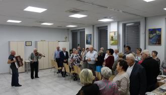 Występ artystyczny w wykonaniu Tomasza Gapysa i Stanisława Wolskiego