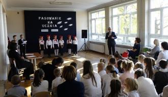 Głos zabiera Burmistrz Drzewicy Janusz Reszelewski