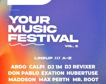 Your Music Festival plakat