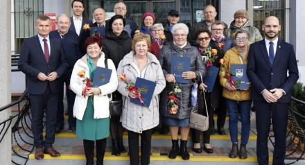 Miejska Rada Seniorów w Drzewicy z władzami samorządowymi Gminy Drzewica