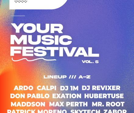 Your Music Festival plakat